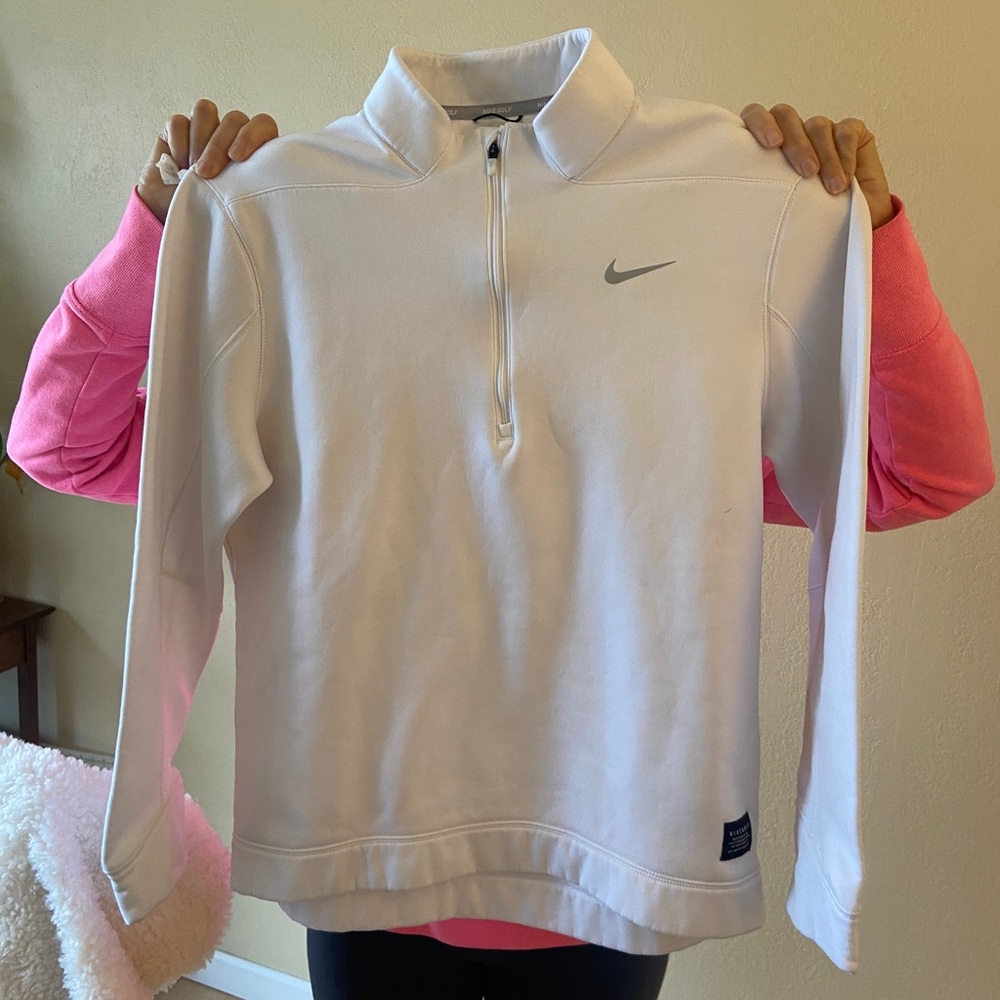 Nike Crewneck Quarter-zip Sweatshirt